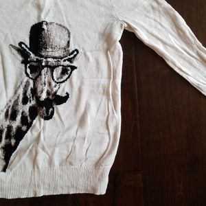 Mossimo Supply Co. Giraffe Sweater